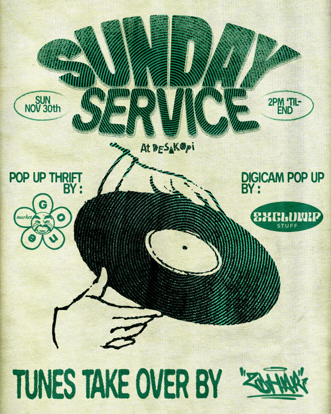 Desa Kopi Sunday Service poster
